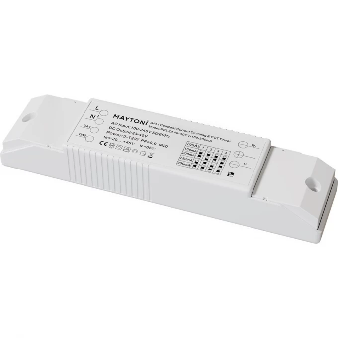 Источник питания MAYTONI DALI DT8 5-12W IP20 PSL-DL40-3CCT-150-300mA Источник питания MAYTONI DALI DT8 5-12W IP20 PSL-DL40-3CCT-150-300mA
