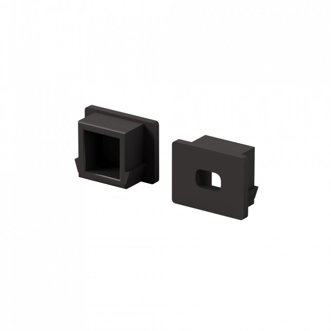 Комплект заглушек (для профиля 16×12) 10 шт., MAYTONI ALM-005-B-EC 642022 Комплект заглушек (для профиля 16×12) 10 шт., MAYTONI ALM-005-B-EC 642022
