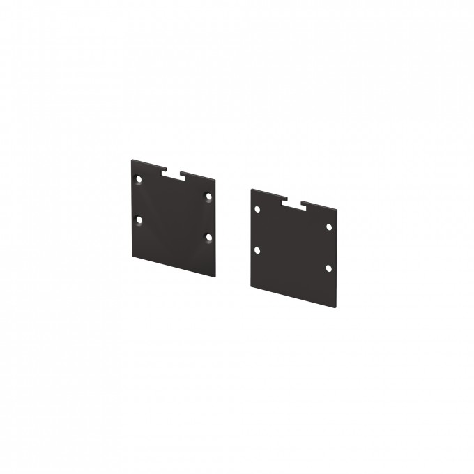 Комплект заглушек (для профиля 35×35) 2 шт., MAYTONI ALM-3535BT-B-EC 642038