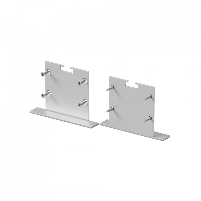 Комплект заглушек (для профиля 50×35) 2 шт., MAYTONI ALM-5035T-S-EC 642034 Комплект заглушек (для профиля 50×35) 2 шт., MAYTONI ALM-5035T-S-EC 642034