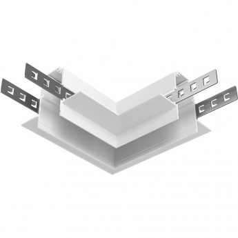 Коннектор угловой MAYTONI EXILITY TRA034CL-42.12W встраиваемый под ГКЛ 12,5мм, белый