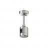 Крепление потолочное MAYTONI SHORT FLARITY 78мм с прямым коннектором питания TRA156C-IPC1-PT