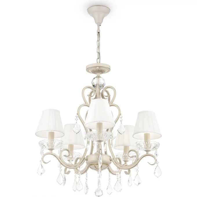 Подвесная люстра MAYTONI TRIUMPH кремовый с золотом ARM288-05-G Подвесная люстра MAYTONI TRIUMPH кремовый с золотом ARM288-05-G