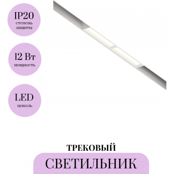 Трековый светильник MAYTONI PARETE TR106-2-12W4K-W